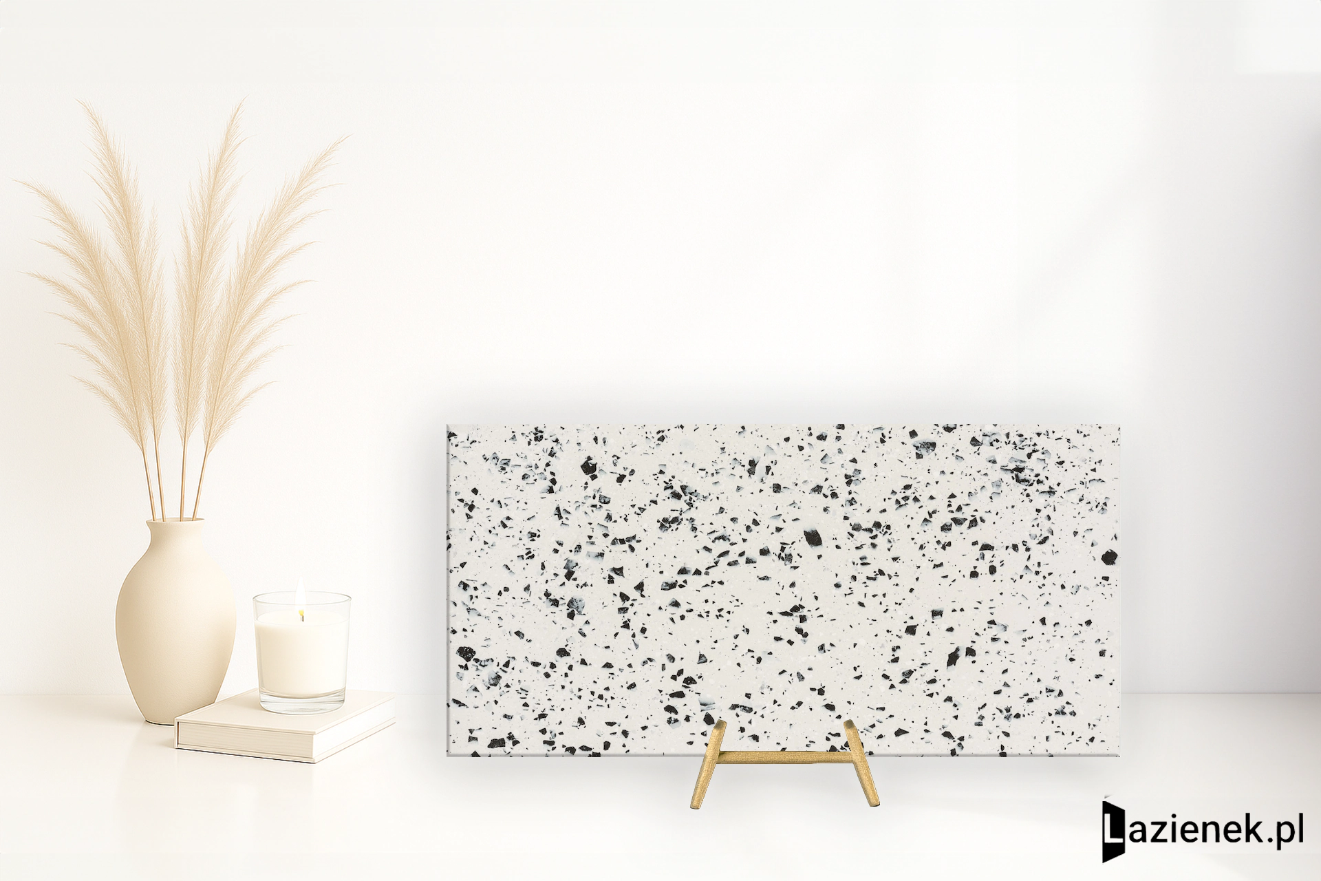 Casalgrande Padana Terrazzotech Bianco błyszcząca 60x120 cm gr. 9 mm - płytka rektyfikowana/14460157